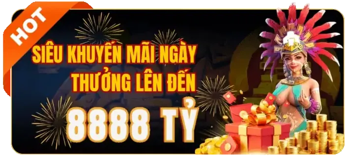 Máy đánh bạc rực rỡ với biểu tượng jackpot, thể hiện trò chơi nổ hũ Bet88.